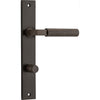 Iver Door Handle Berlin Rectangular Privacy Signature Brass