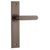 Iver Door Handle Bronte Chamfered Latch Signature Brass