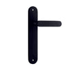 Iver Door Handle Bronte Oval Latch Matt Black