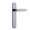 Iver Door Handle Bronte Oval Latch Polished Chrome