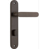 Iver Door Handle Bronte Oval Privacy Signature Brass