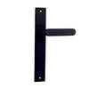 Iver Door Handle Bronte Rectangular Latch Matt Black