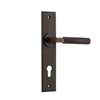 Iver Door Handle Brunswick Chamfered Euro Signature Brass