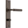 Iver Door Handle Brunswick Chamfered Privacy Signature Brass