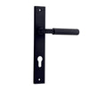 Iver Door Handle Brunswick Rectangular Euro Matt Black