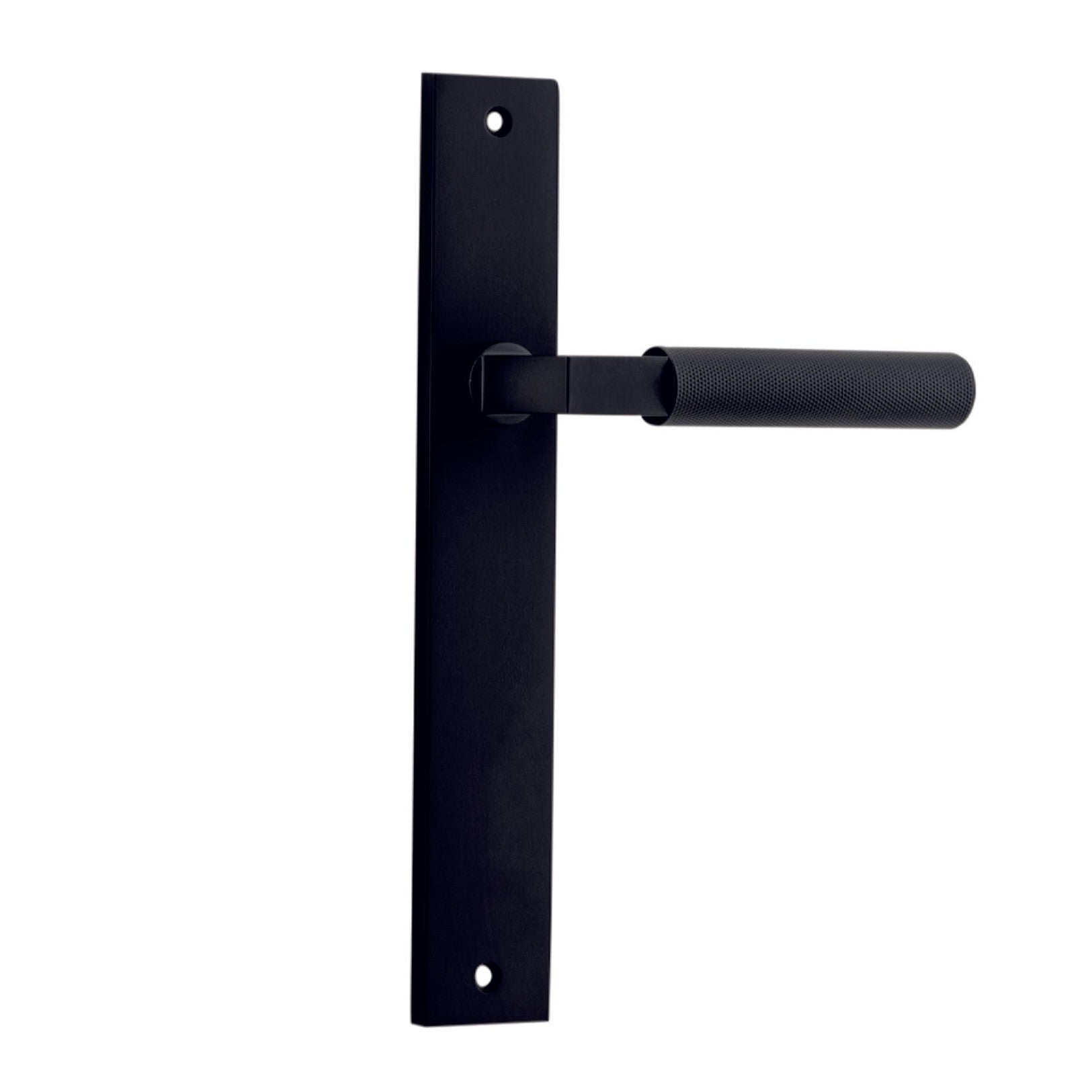 Iver Door Handle Brunswick Rectangular Latch Matt Black