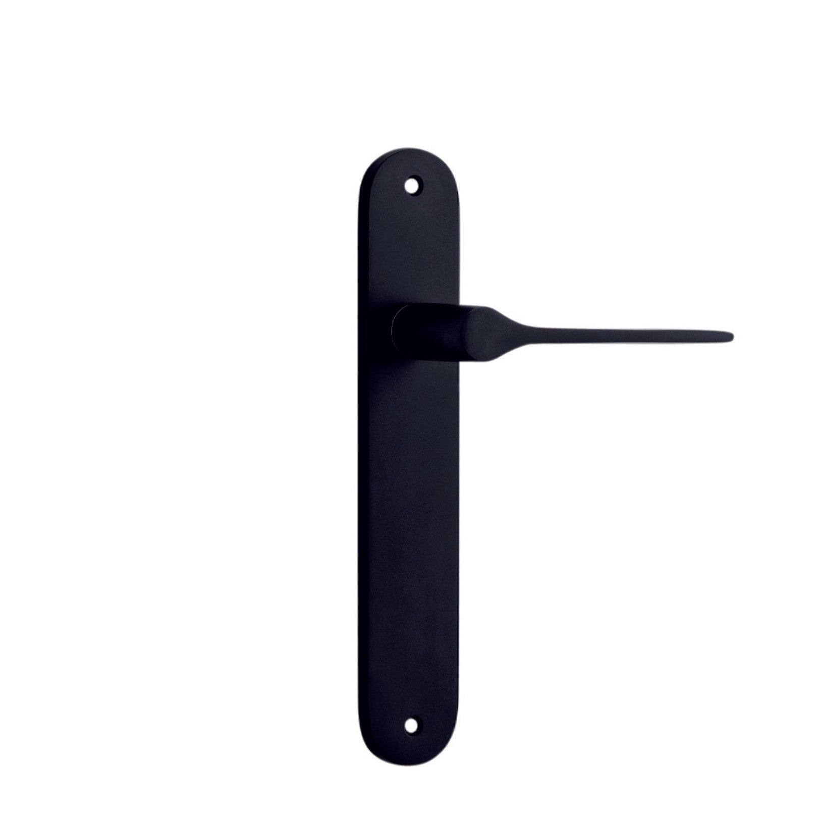 Iver Door Handle Como Oval Latch Matt Black