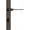 Iver Door Handle Como Rectangular Privacy Signature Brass