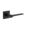 Iver Door Handle Como Square Rose Pair Matt Black