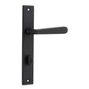 Iver Door Handle Copenhagen Rectangular Privacy Pair Matt Black