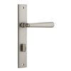 Iver Door Handle Copenhagen Rectangular Privacy Pair Satin Nickel