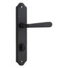 Iver Door Handle Copenhagen Shouldered Privacy Pair Matt Black