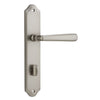 Iver Door Handle Copenhagen Shouldered Privacy Pair Satin Nickel