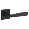 Iver Door Handle Copenhagen Square Rose Pair Matt Black