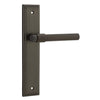 Iver Door Handle Helsinki Stepped Latch Pair Signature Brass