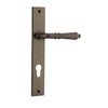 Iver Door Handle Sarlat Rectangular Euro Pair Signature Brass