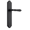 Iver Door Handle Sarlat Shouldered Latch Pair Matt Black