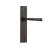 Iver Door Handle Verona Chamfered Latch Signature Brass