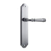 Iver Door Handle Verona Shouldered Latch Pair Brushed Chrome