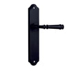 Iver Door Handle Verona Shouldered Latch Pair Matt Black