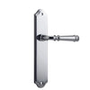 Iver Door Handle Verona Shouldered Latch Pair Polished Chrome