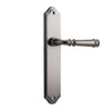 Iver Door Handle Verona Shouldered Latch Pair Satin Nickel