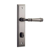 Iver Door Handle Verona Stepped Privacy Pair Satin Nickel