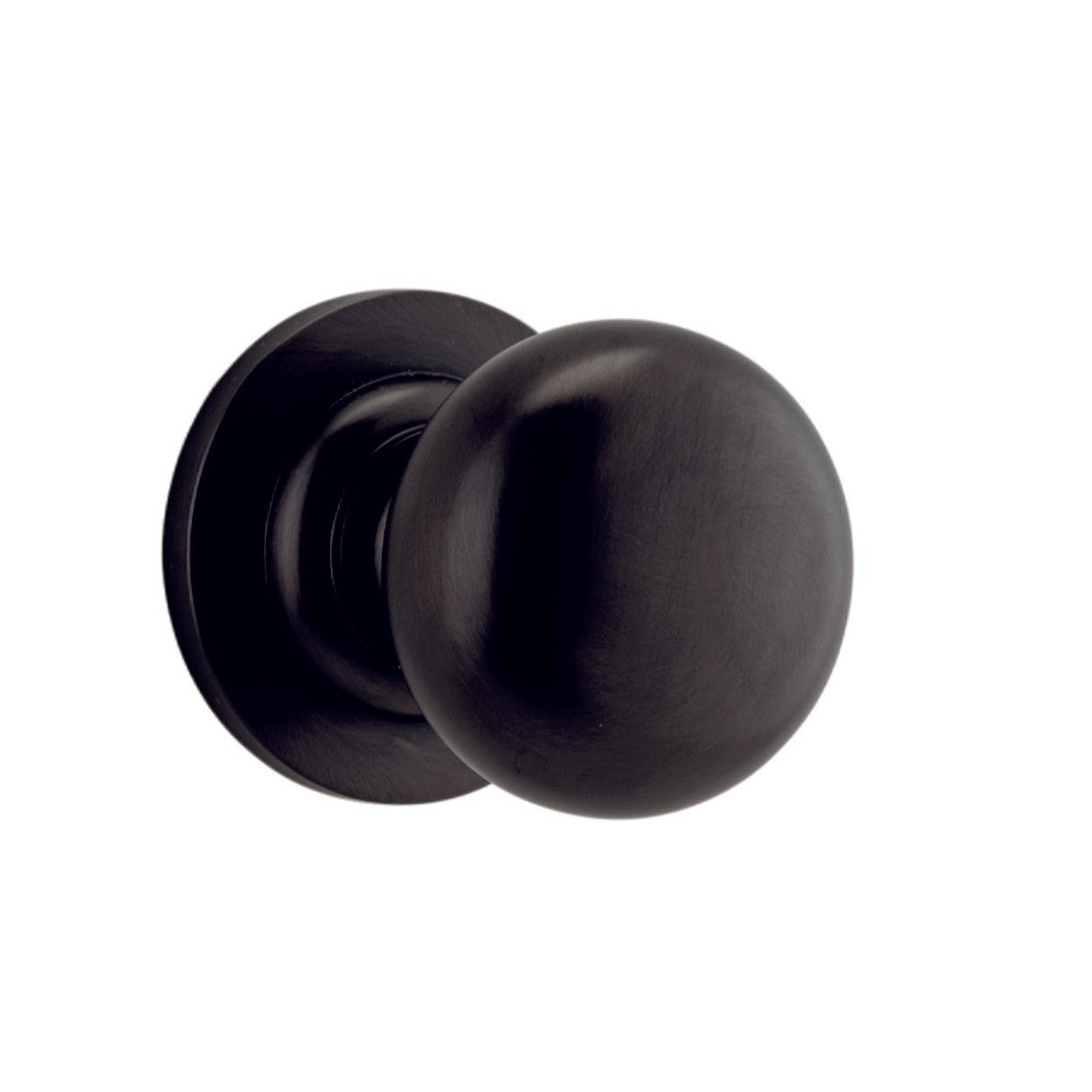 Iver Door Knob Cambridge Round Rose Concealed Fix Pair Signature Brass