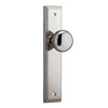 Iver Door Knob Cambridge Stepped Latch Pair Polished Nickel