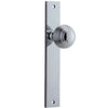 Iver Door Knob Guildford Rectangular Latch Pair Polished Chrome