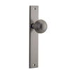 Iver Door Knob Guildford Rectangular Latch Pair Satin Nickel