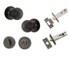 Iver Door Knob Guildford Round Rose Concealed Fix Signature Brass Privacy Kit