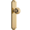 Iver Door Knob Guildford Shouldered Latch Pair Polished Brass