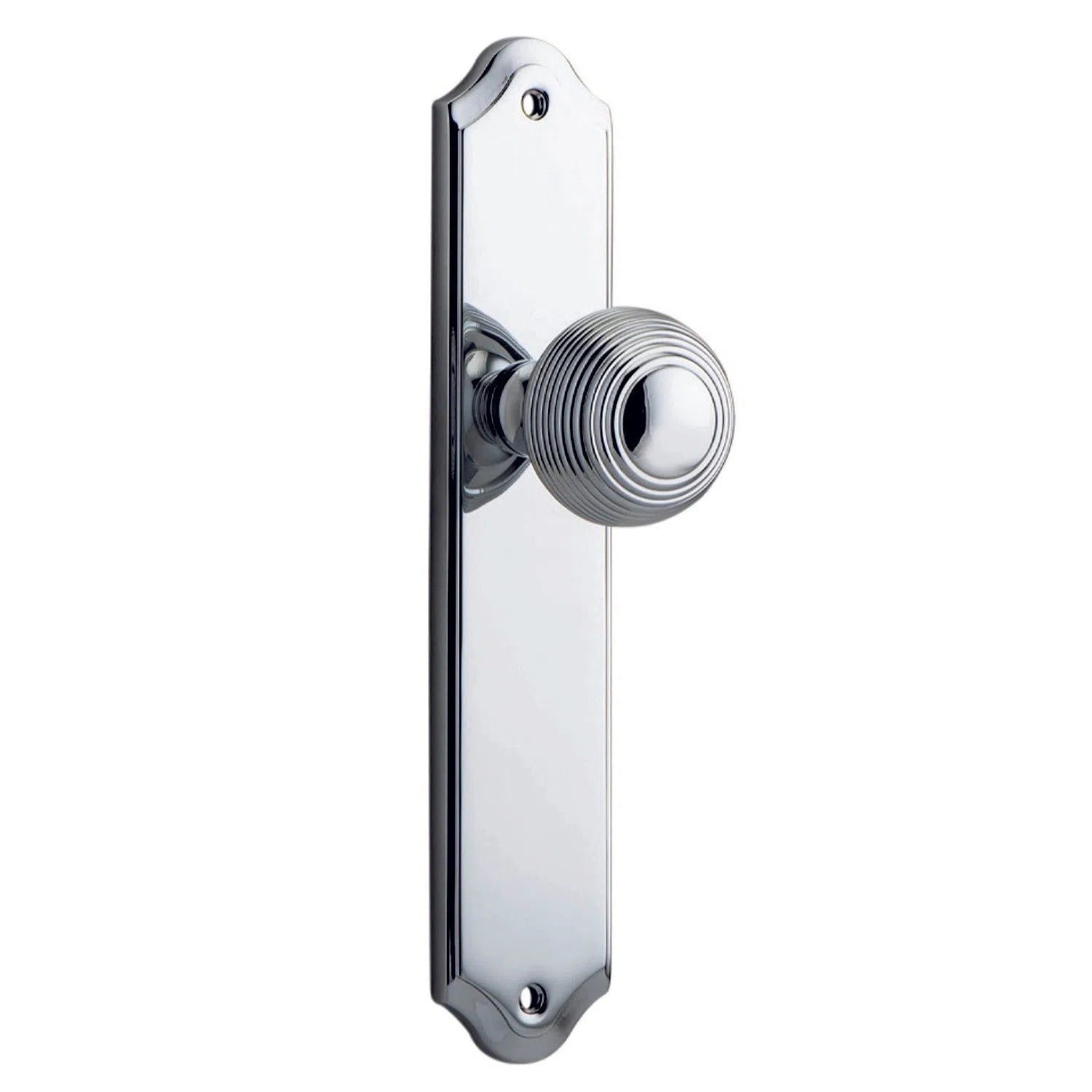 Iver Door Knob Guildford Shouldered Latch Pair Polished Chrome