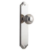 Iver Door Knob Guildford Shouldered Latch Pair Polished Nickel