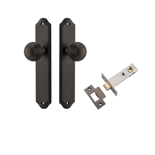 Iver Door Knob Guildford Shouldered Latch Signature Brass Passage Kit