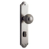 Iver Door Knob Guildford Shouldered Privacy Pair Satin Nickel