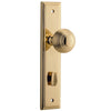 Iver Door Knob Guildford Stepped Privacy Pair Polished Brass