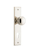 Iver Door Knob Paddington Chamfered Euro Pair Polished Nickel