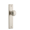 Iver Door Knob Paddington Chamfered Latch Pair Satin Nickel