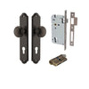 Iver Door Knob Paddington Shouldered Euro Key/Key Signature Brass Entrance Kit