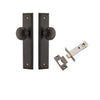 Iver Door Knob Paddington Stepped Latch Signature Brass Passage Kit