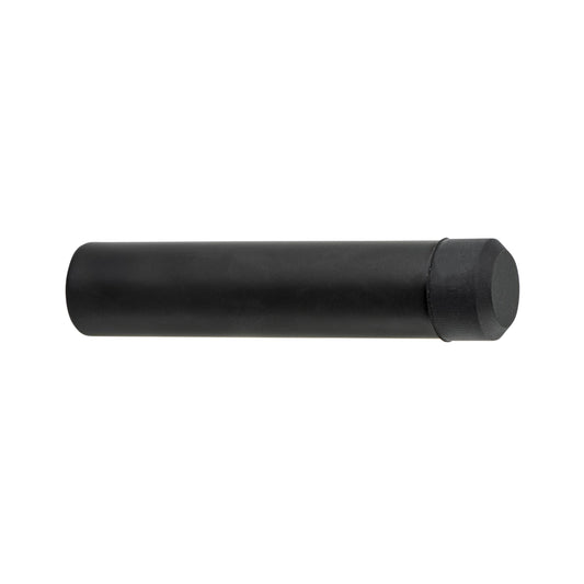 Iver Door Stop Concealed Fix Pencil Matt Black D16xP75mm