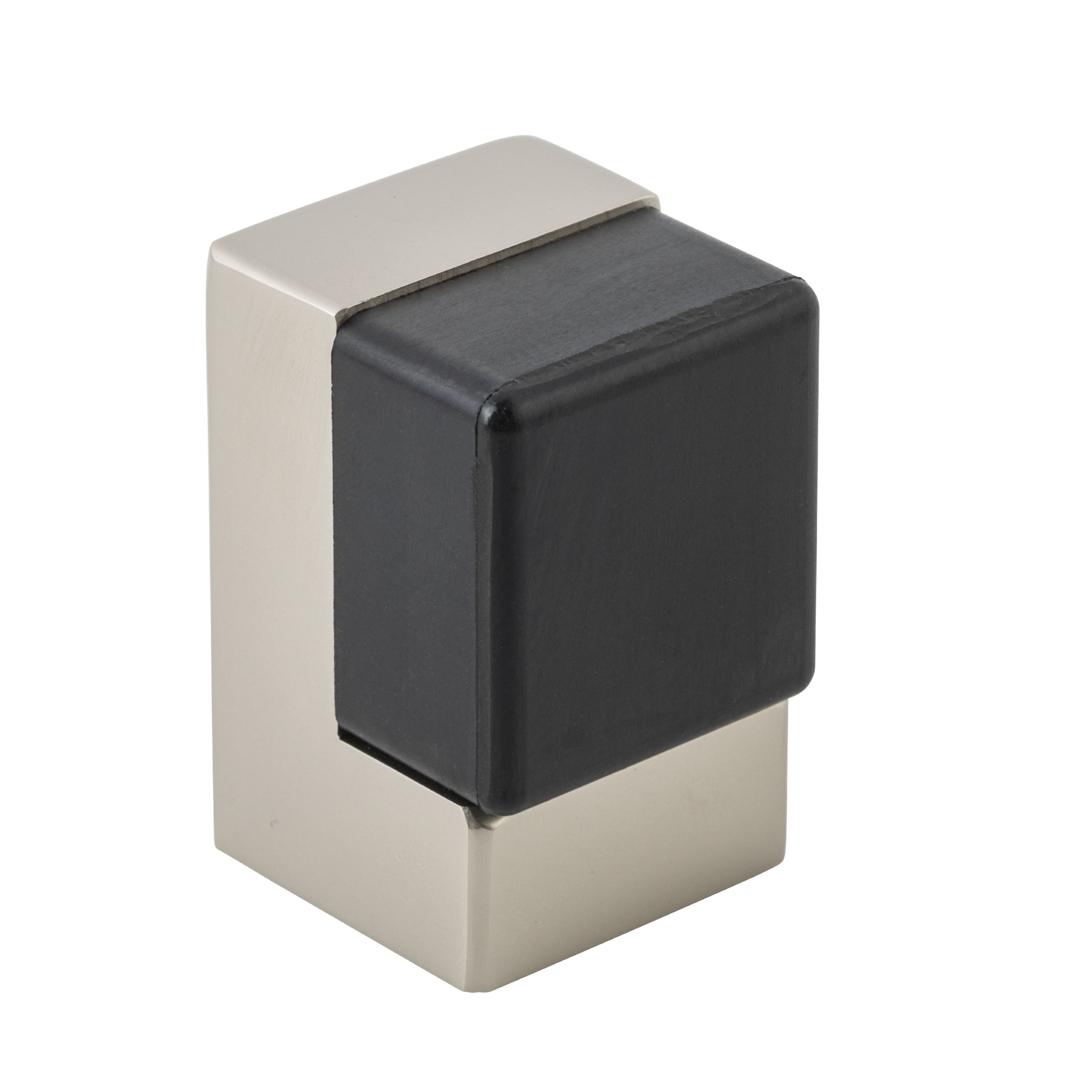 Iver Door Stop Square Satin Nickel H50xW32xD35mm