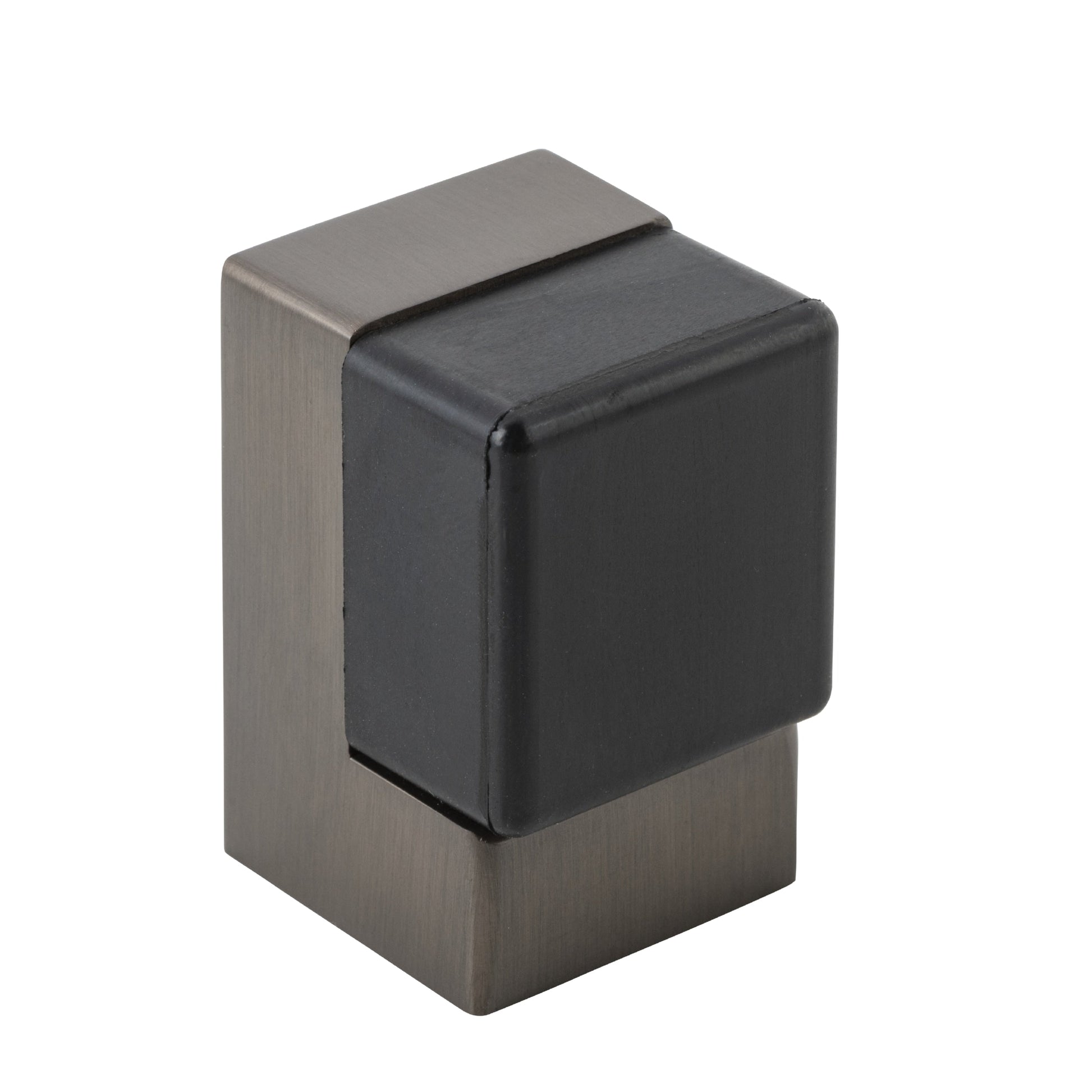 Iver Door Stop Square Signature Brass H50xW32xD35mm