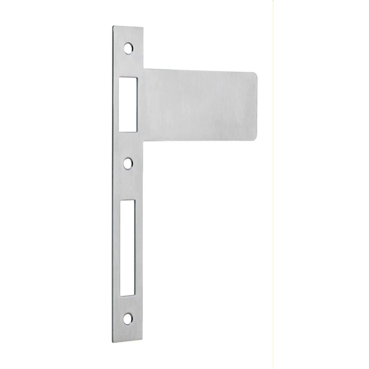 Iver Extended Striker Brushed Chrome W122mm