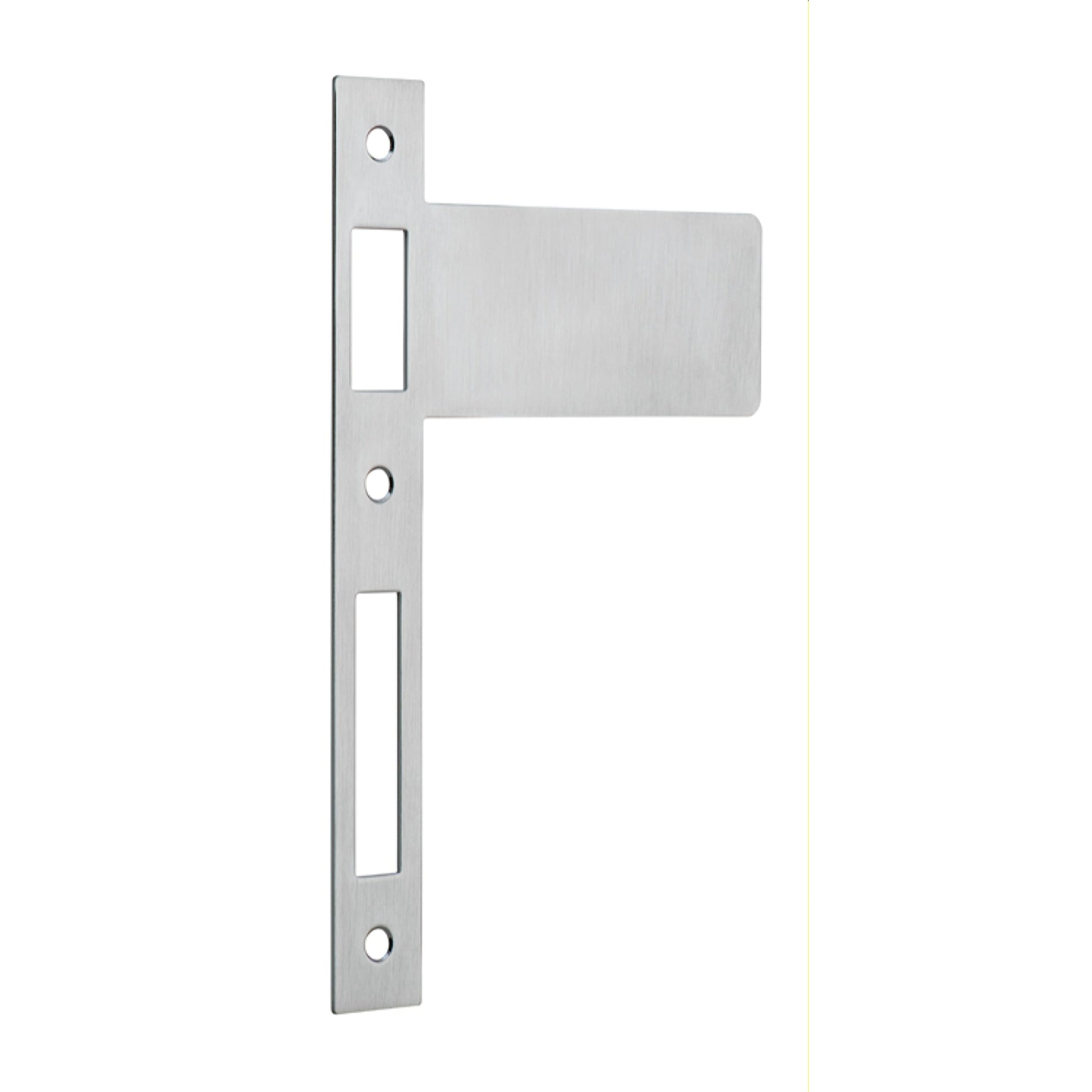Iver Extended Striker Brushed Chrome W122mm