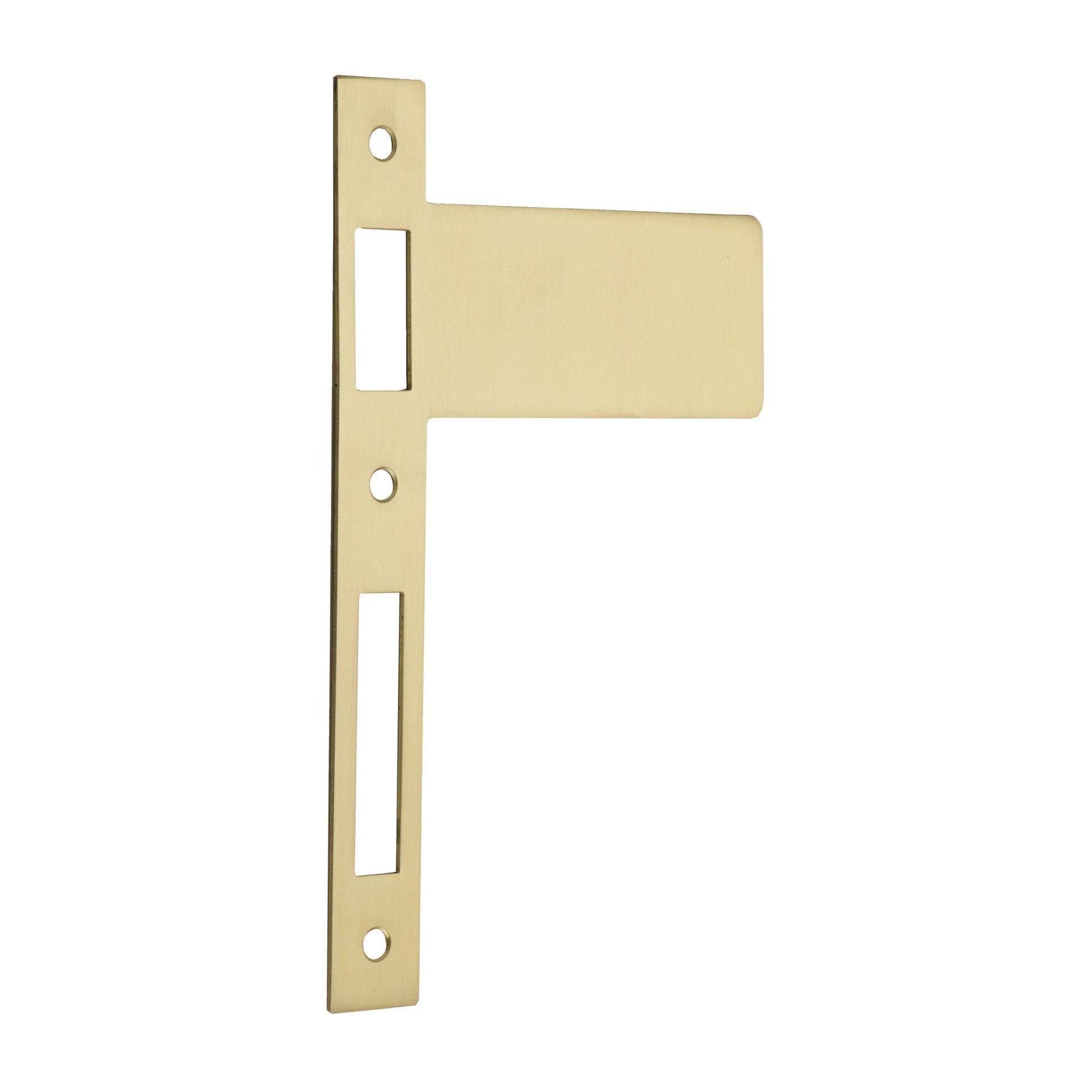 Iver Extended Striker Brushed Gold PVD W122mm