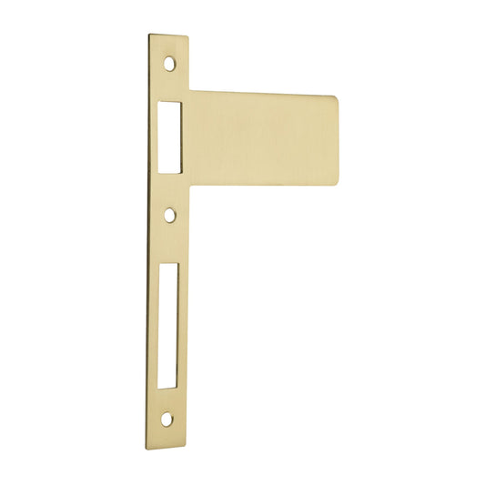 Iver Extended Striker Brushed Gold PVD W122mm