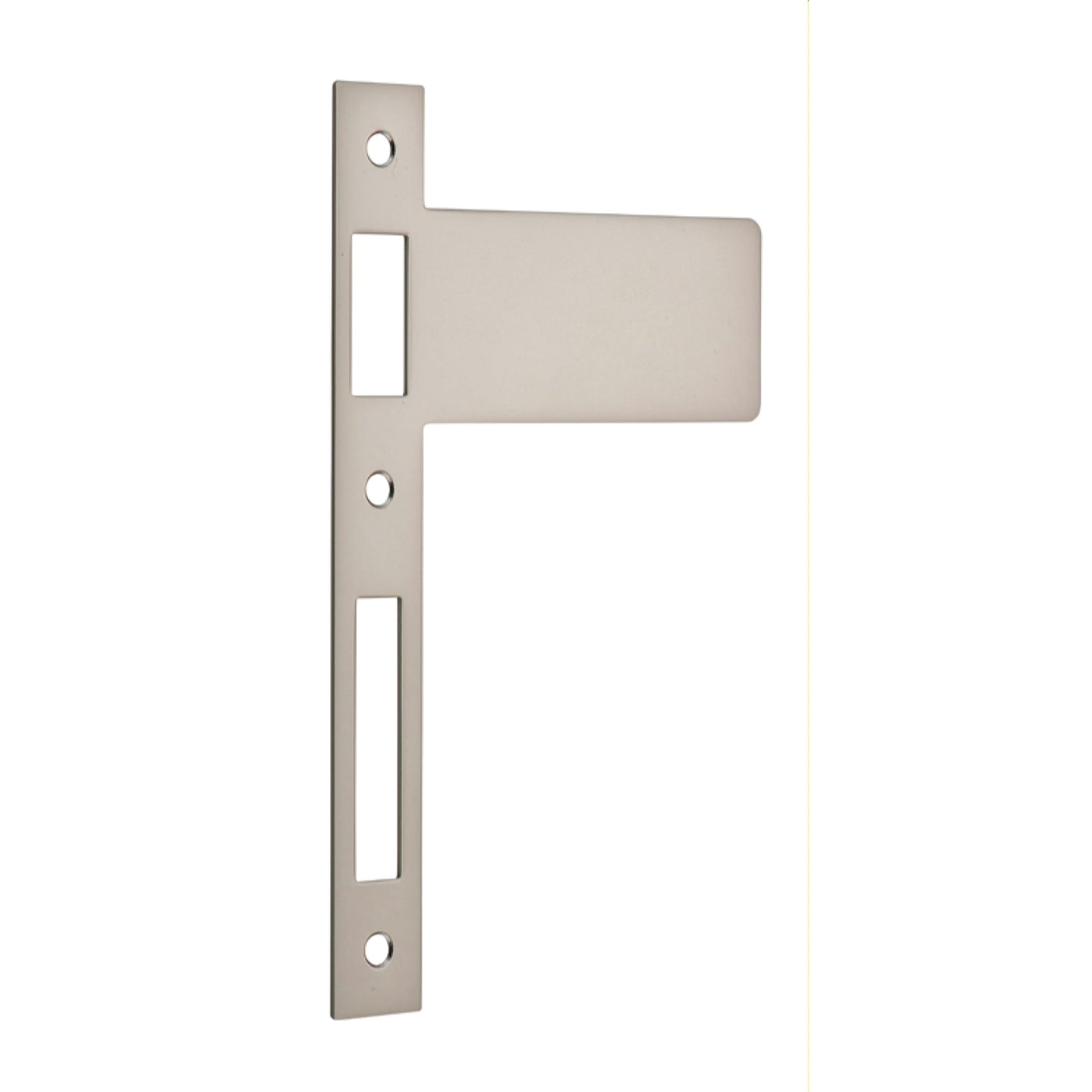 Iver Extended Striker Satin Nickel CTC85mm W122mm